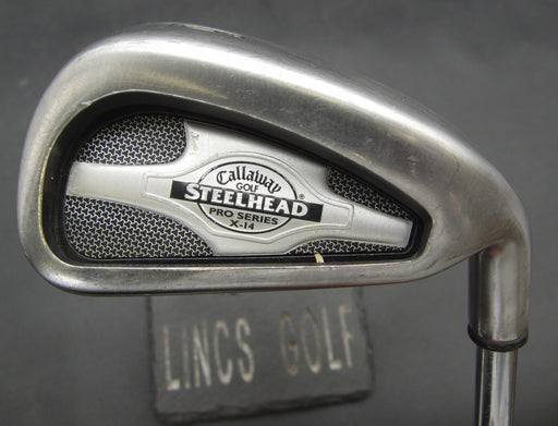 Callaway Steelhead Pro Series X-14 6 Iron Stiff Steel Shaft Big Bertha Grip