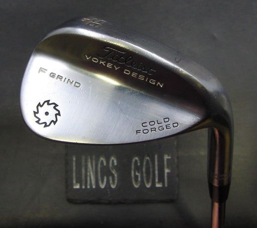 Titleist Vokey Design F Grind Cold Forged 58° Sand Wedge Stiff Steel Shaft