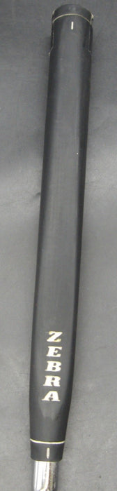 Left-Handed Ram Zebra Face-Balanced Putter 86cm Length Steel Shaft Zebra Grip
