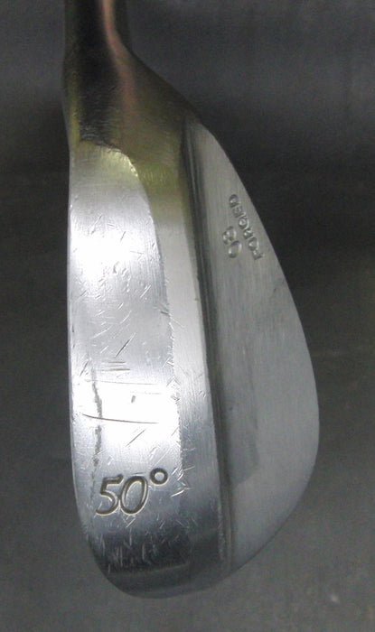 Unbranded 08 Forged 50° Gap Wedge Stiff Steel Shaft Golf Pride Grip