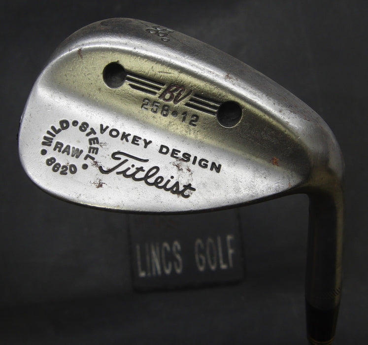 RAW Titleist BV Vokey Design 58° Sand Wedge Stiff Steel Shaft Mitsushiba Grip