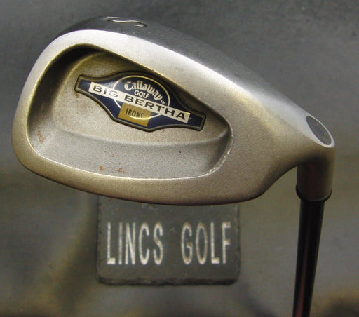 Callaway Big Bertha Sand Wedge Stiff Graphite Shaft Callaway Grip