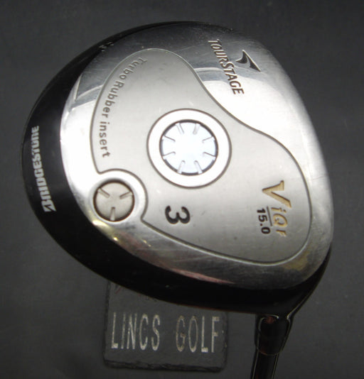 Bridgestone Tourstage ViQ 15° 3 Wood Regular Graphite Shaft Black Grip