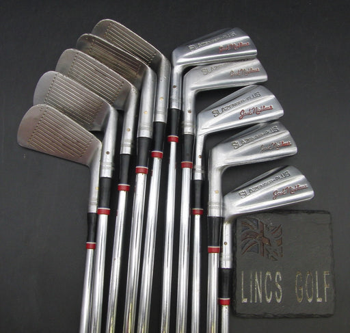 Set of 10x Left-Handed Slazenger Plus 2-SW Irons Regular Steel Shafts