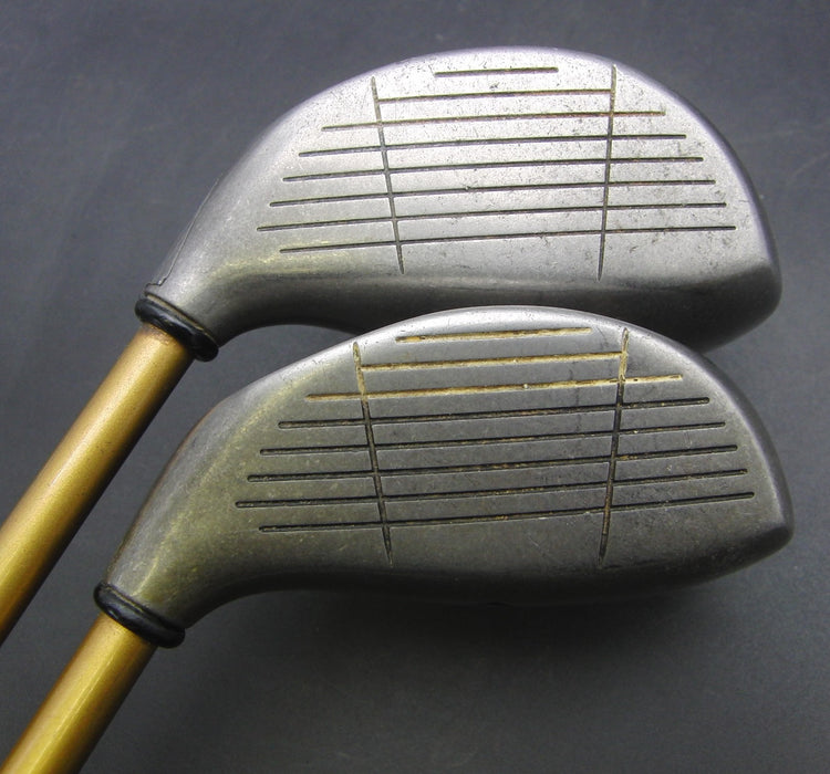 Set of 2 Callaway S2H2 3 Wood + 5 Wood Regular Graphite Shafts Grip Rite Grips