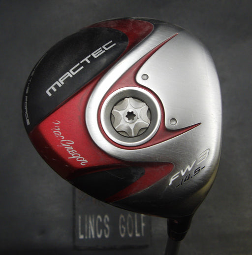 MacGregor Mactec FW 14.5° 3 Wood Stiff Graphite Shaft Mactech Grip