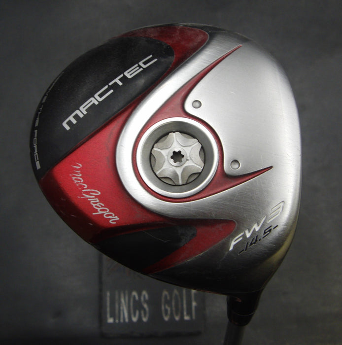 MacGregor Mactec FW 14.5° 3 Wood Stiff Graphite Shaft Mactech Grip