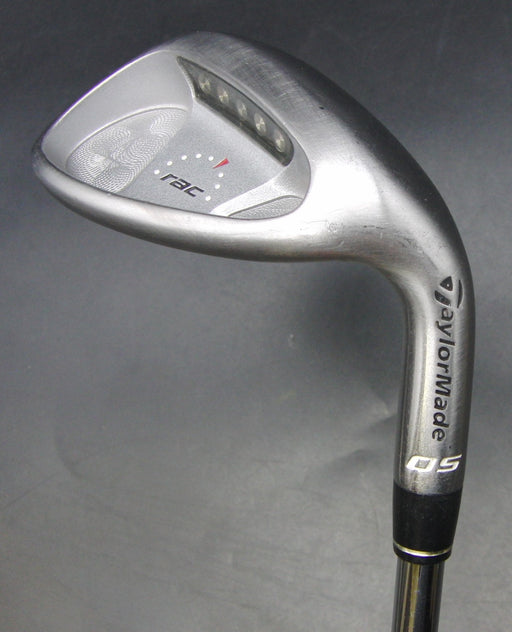 TaylorMade rac OS Sand Wedge Stiff Steel Shaft Lamkin Grip