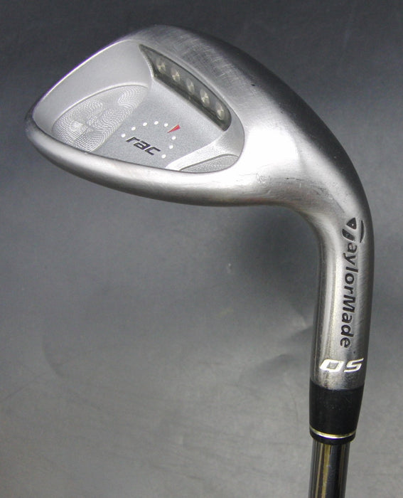 TaylorMade rac OS Sand Wedge Stiff Steel Shaft Lamkin Grip