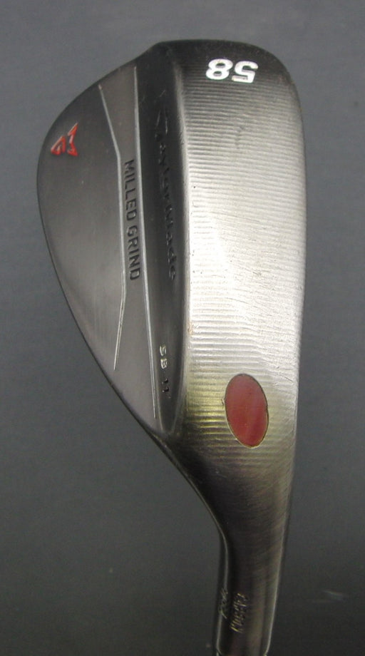 TaylorMade Milled Grind 58° Sand Wedge Regular Steel Shaft Golf Pride Grip