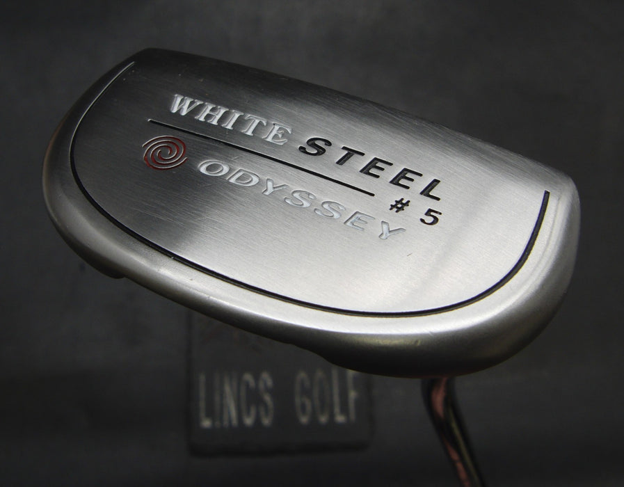 Odyssey White Steel #5 Putter Steel Shaft 83cm Length Iomic Grip