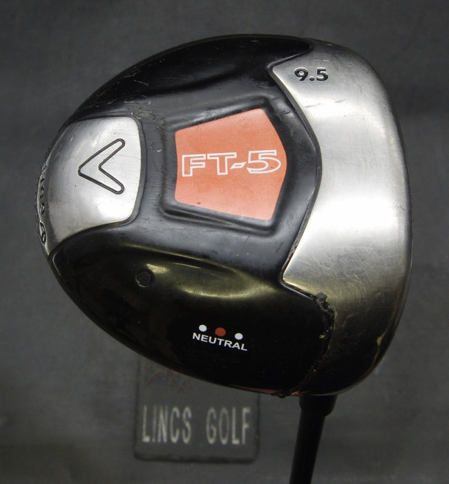 Callaway FT-5 Neutral 9.5° Driver Stiff Graphite Shaft Tour Edge Grip