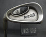 Left Hand Ping i3 + White Dot 7 Iron Regular Steel Shaft Ping Grip