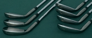Set 7 x TaylorMade Smoke TP Forged Irons 4-PW Regular / Stiff Steel Shafts