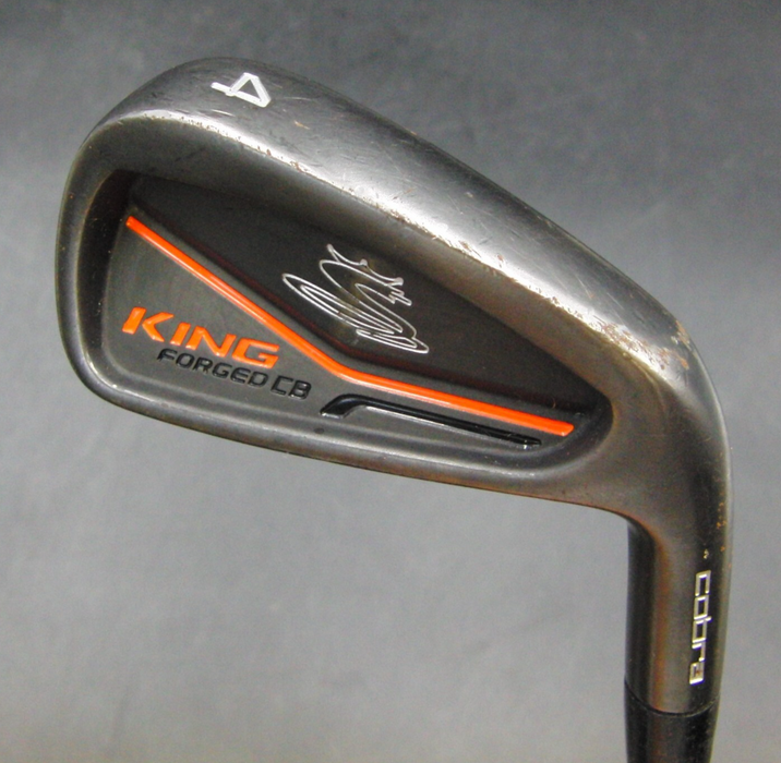 King Cobra Forged CB 4 Iron Extra Stiff Coated Steel Shaft Golf Pride Grip