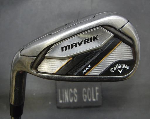 Left Handed Callaway Mavrik Max 7 Iron Regular Steel Shaft PGM Grip