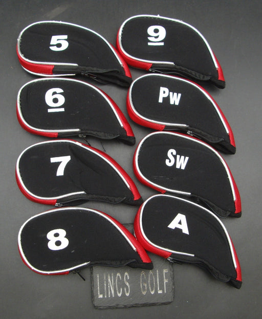 Set of 8x Unbranded Irons Head Covers