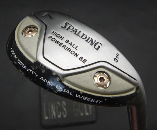 Spalding High Ball Poweriron SE 31° 7 Iron Regular Graphite Shaft Spalding Grip