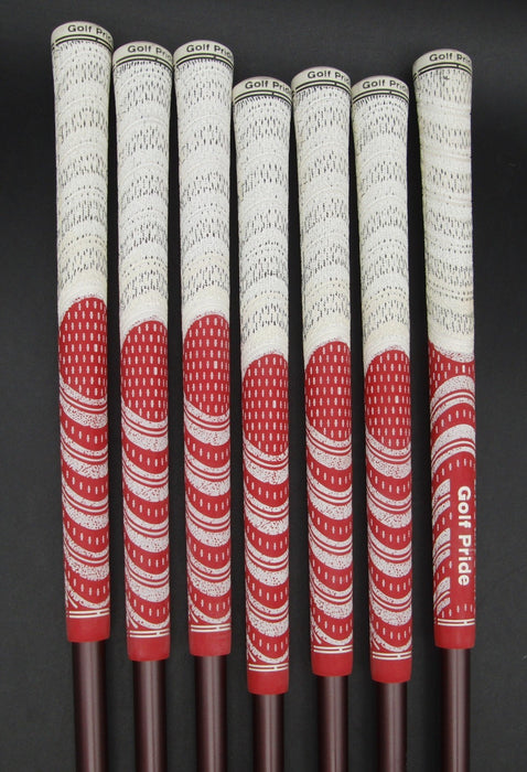Set of 7x Callaway Big Bertha Gold Irons 4-PW Regular Graphite Shafts G/P Grips