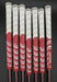 Set of 7x Callaway Big Bertha Gold Irons 4-PW Regular Graphite Shafts G/P Grips