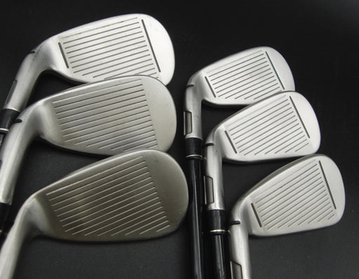 Set of 6x TaylorMade M1 2017 Irons 5-PW Regular Graphite Shafts Black Grips