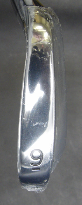 New Unbranded 9 Iron Regular Steel Shaft Black Grip