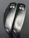 Set of 2 Cleveland 588RTX Rotex Face 52° Gap Wedge + 56° Sand Wedge