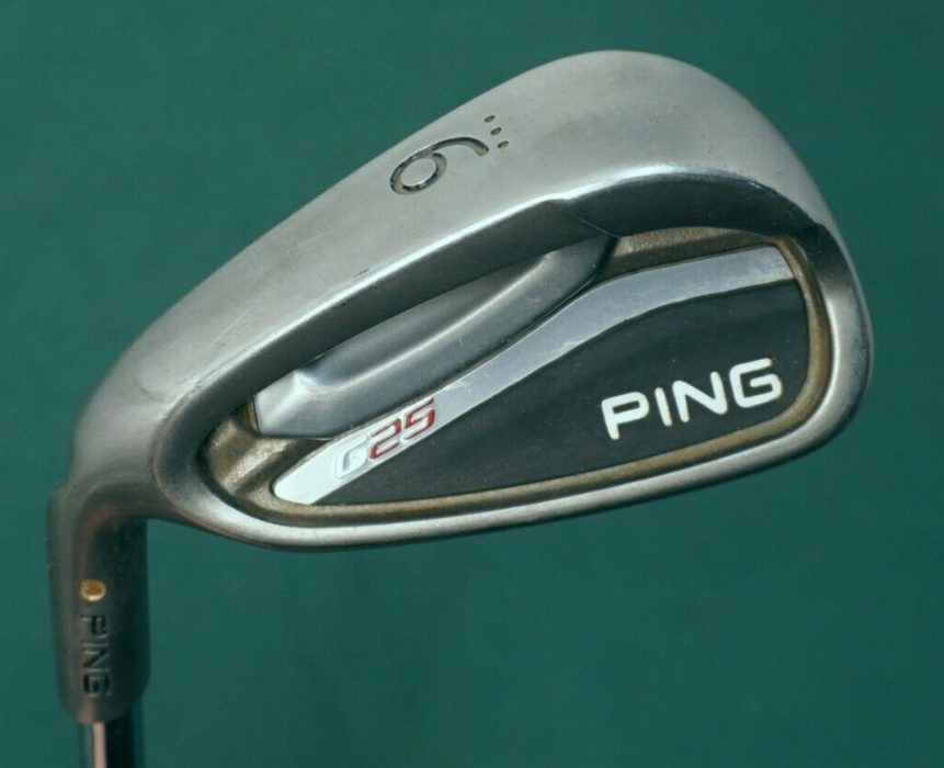 Left Handed Ping G25 Gold Dot 9 Iron Regular Steel Shaft Ping Grip