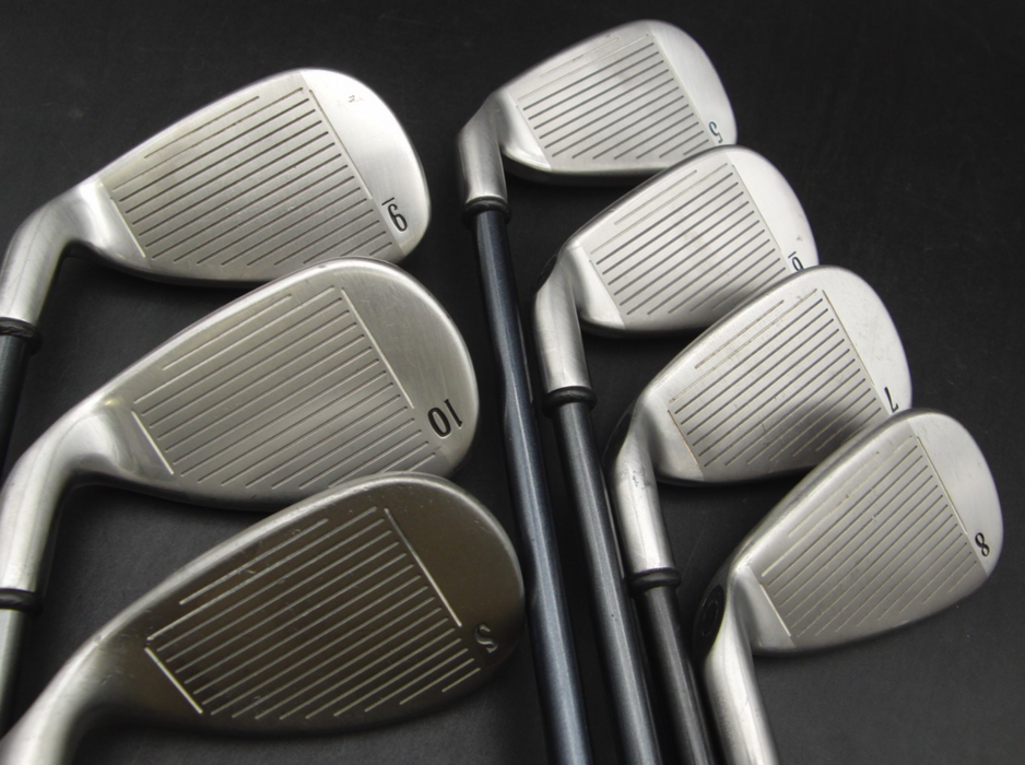 Set Of Callaway Big Bertha 5-10-PW Irons + Callaway Driver + 3 + 4 Wood + Putter