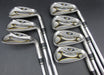 Set of 7x TaylorMade R7 5-SW Irons Stiff Steel Shafts TaylorMade Grips