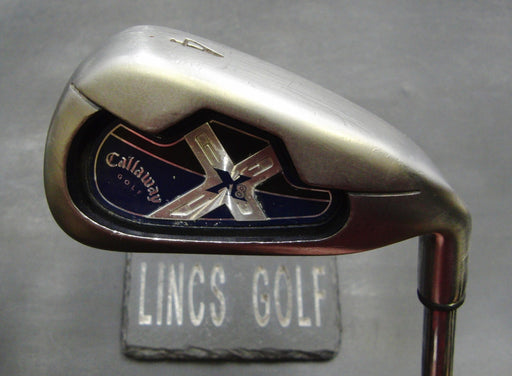 Callaway X18 4 Iron Uniflex Steel Shaft Callaway Grip