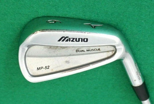 Mizuno MP52 Dual Muscle GF Forged 6 Iron Stiff Steel Shaft Lamkin Grip