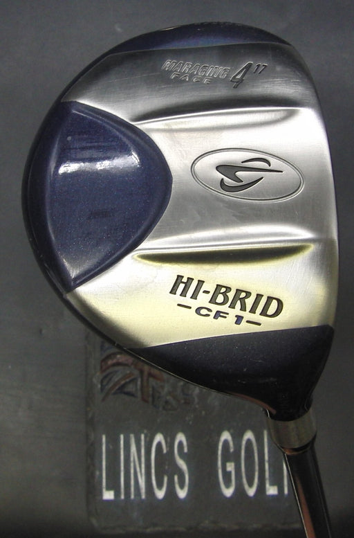 Ladies Hi Brid CF1 Maraging Face 17° 4 Hybrid Ladies Graphite Shaft Hi-Brid Grip