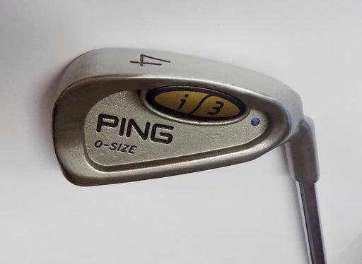 Ping i3 O Size Blue Dot 4 Iron Cushin JZ Stiff Steel Shaft Lamkin Grip O-Size