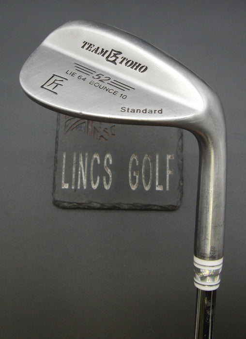 Team Toho Takumi 52° Gap Wedge Regular Steel Shaft Iomic Grip