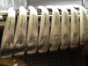 Set of 8x Mizuno T-Zoid COMP EZ Irons 3-PW Regular Graphite Shafts Mizuno Grips*