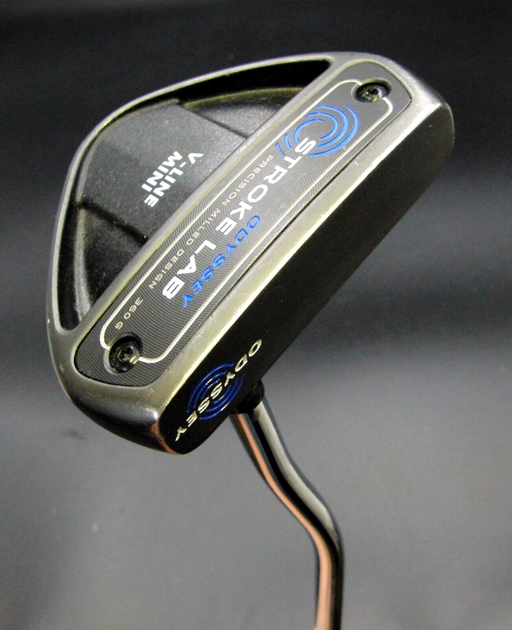Odyssey Stroke Lab V-Line Mini Putter 87cm Playing Length Steel Shaft