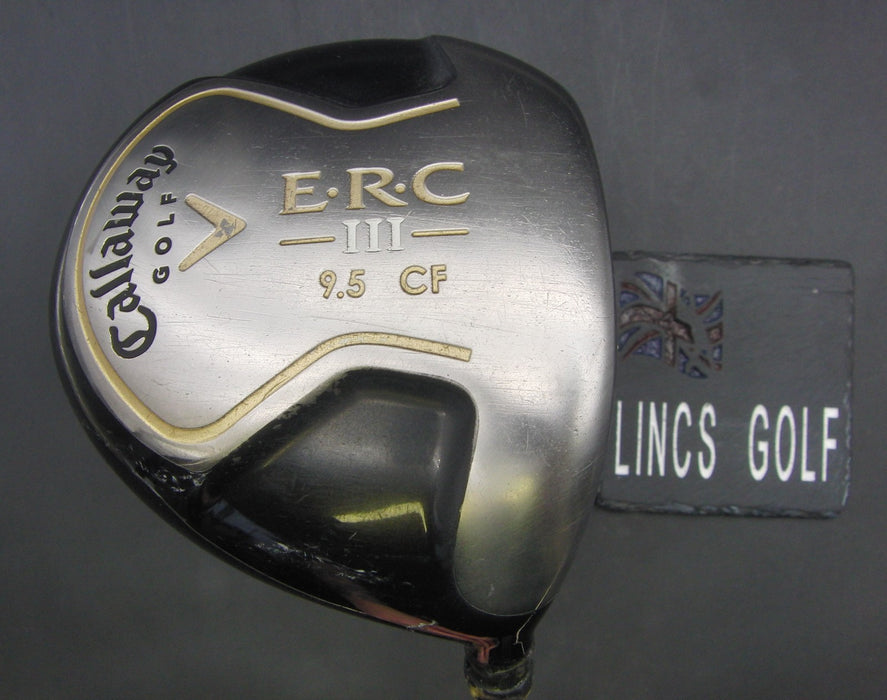 Callaway ERC III CF 9.5° Driver Stiff Graphite Shaft Callaway ERC Grip