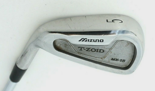 Left Handed Mizuno T Zoid MX15 5 Iron Regular Steel Shaft Golf Pride Grip
