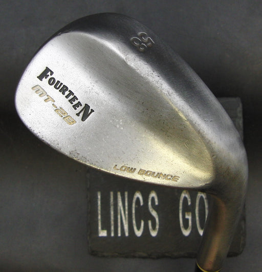 Japanese Fourteen MT 28 58° Sand Wedge Wedge Steel Shaft Golf Pride Grip