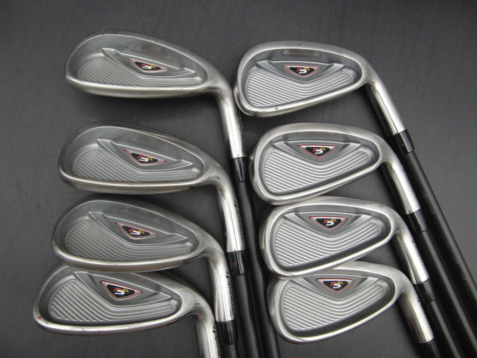 Set of 8x TaylorMade r5 XL Irons 5-SW+AW Regular Graphite Shafts*