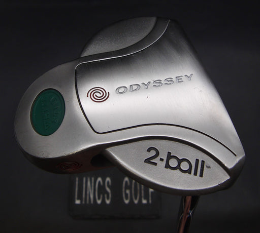 Odyssey White Steel 2-Ball Putter 83cm Length Steel Shaft Royal Grip