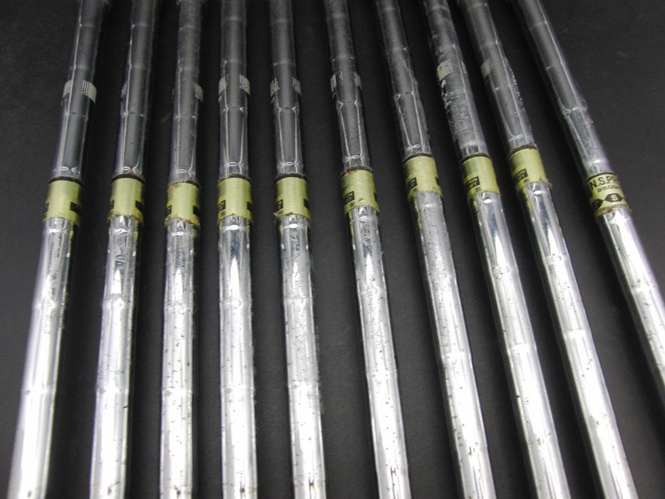 Set of 10x Bridgestone Tourstage V3000 3-SW + AW Irons Stiff Steel Shafts