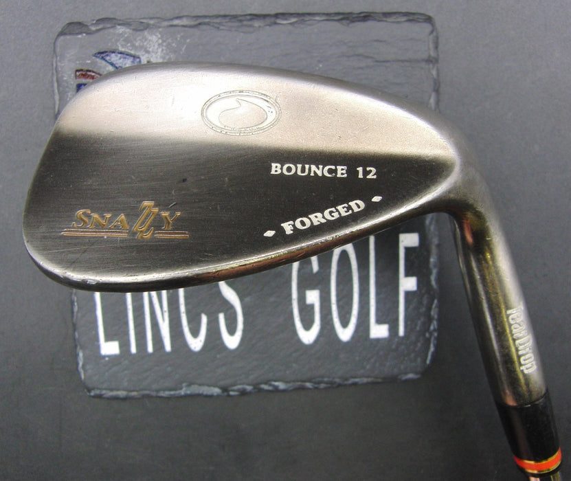 Tear Drop Snazzy Forged 56° Sand Wedge Regular Steel Shaft Black Grip