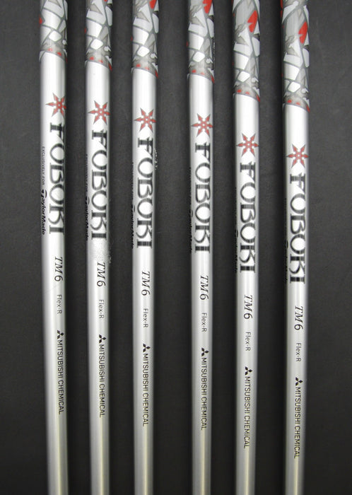 Set of 6x TaylorMade M6 Irons 5-PW Regular Graphite Shafts with Grips