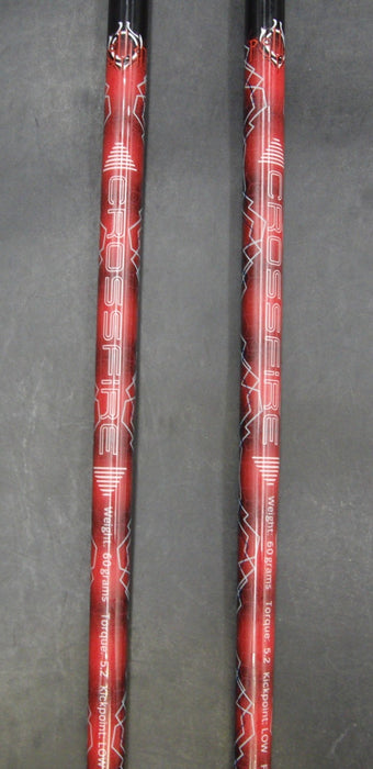 Set of 2 Bridgestone Tourstage X-Drive 15° 3 + 18° 5 Woods Stiff Graphite Shafts