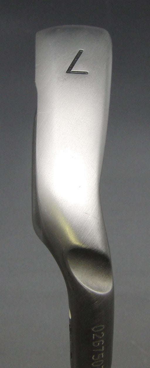 Ping G30 White Dot 7 Iron Stiff Steel Shaft Black Grip