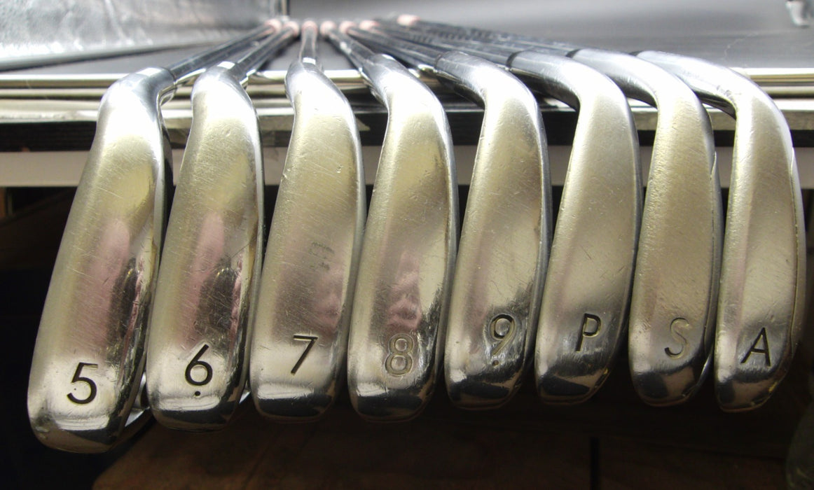 Set of 8x Yamaha Inpres X 5-SW + AW Irons Regular Steel Shafts Geoleap Grip*