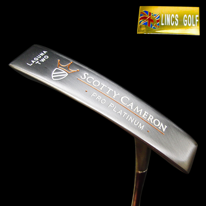 Refurbished Scotty Cameron Titleist Pro Platinum Laguna Two Putter 87cm Steel*