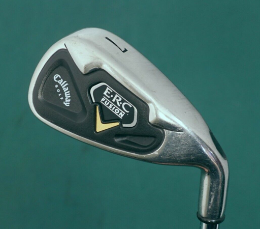 Callaway ERC Fusion 7 Iron Stiff Steel Shaft ERC Grip